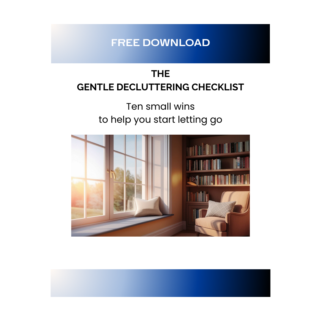 FREE DOWNLOAD: The Gentle Decluttering Checklist